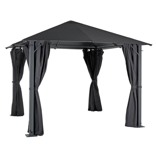 Azuma 3x3m grey gazebo - azuma,
