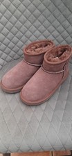 Girls Suede Fur Lined Boots