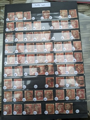 Penny red plate 140