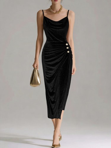 Ladies velvet strappy backless - ladies,