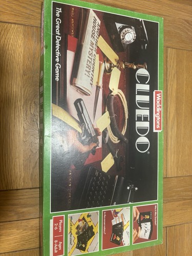 Waddingtons cluedo board game - waddingtons,