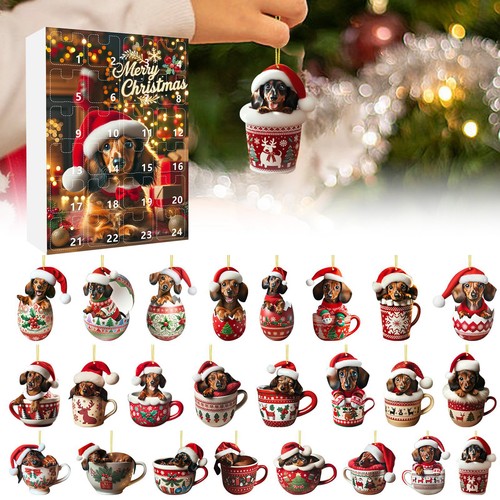 Dachshund day christmas - dachshund, 24-day