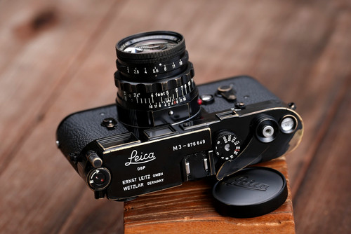 Leica black repaint - m3,