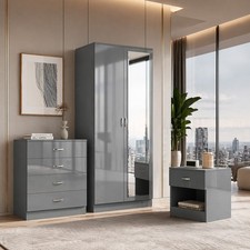 Stunning Grey Bedroom
