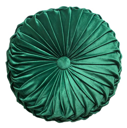 Holland velvet round cushion - round,
