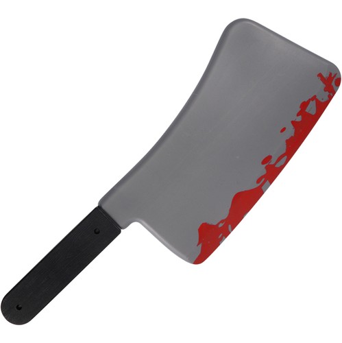 Halloween fake knife cleaver - halloween,