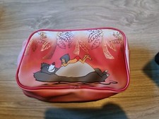 Large Mowgli Jungle Book Disney Storage Toiletry makeup bag discontinued rare
