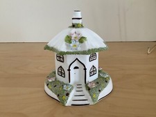 Coalport Umbrella House Pastille Incense Burner  Pot Pourrie I