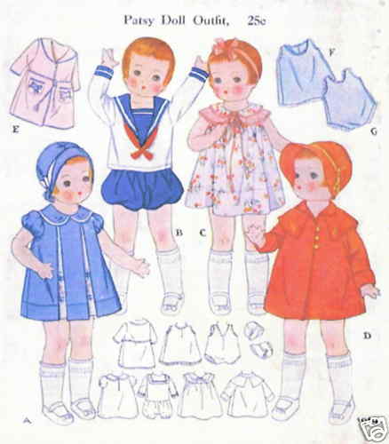 For patsy doll - patsy, clothing