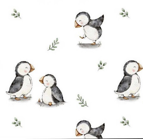 Puffin pals 100 - pals, cotton