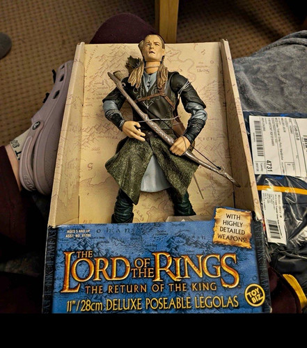 Toybiz legolas 28cm poseable - toybiz,