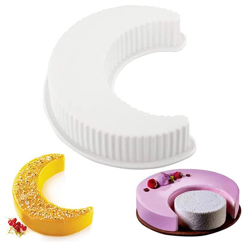 Crescent moon shape silicone - crescent,