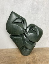 Shona Stone Sculpture Zimbabwe Signed Silas Manyore Mid Century Vintage