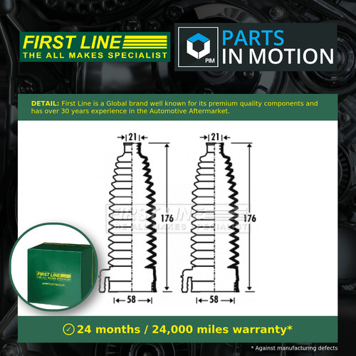 Steering rack boot - steering,