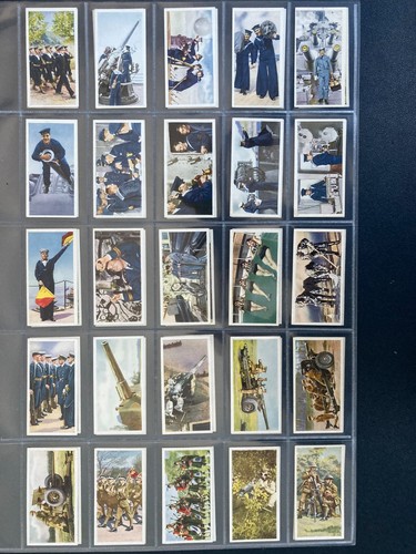 Cigarette cards britains - cigarette,