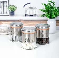 3PCS Brushed Stainless Steel