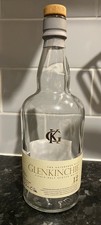 Empty 1 x GLENKINCHIE Single Malt Scotch Whisky Bottle 70cl + Lid - UPCYCLE RARE