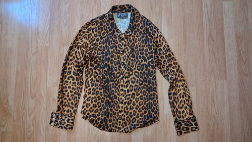 Vintage lip service - lip, leopard