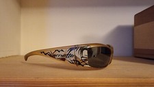 Vintage Arnette Rage Sunglasses - Wild Camouflage - Brown gold - S/M
