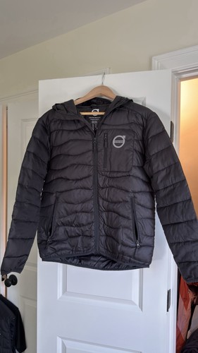 Volvo mens black hooded - volvo,