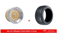 Alloy Wheels & Tyres 15" Dare DR-RS For Peugeot 207 06-12