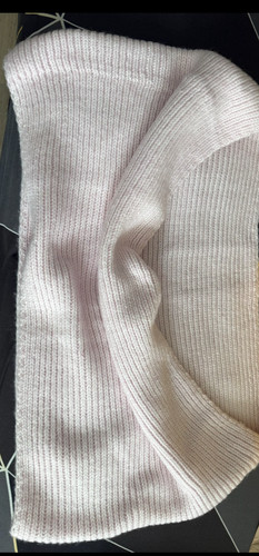 Women knitted snood scarf - snood,