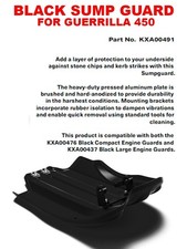 "BLACK SUMP GUARD" FIT FOR