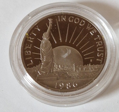 1986 usa half dollar - a, nation