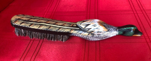 Clothes brush wooden duck - brush,