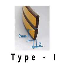 5M/10M Draught Excluder Weather Strip Rubber Seal Foam Sticky Tape Door Window