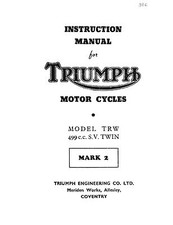 Triumph Workshop Manual Model