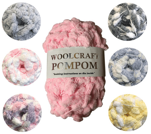 Woolcraft pom wool yarn - pom,