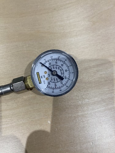 Mains water pressure gauge - mains,