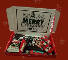 Personalised Cadbury Chocolate Gift Box | Letterbox  Gift Box | Christmas Hamper