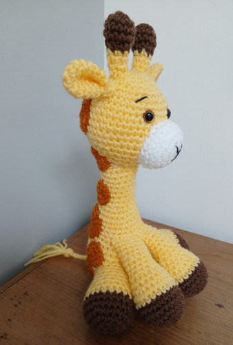 Crochet giraffe handmade - giraffe,,