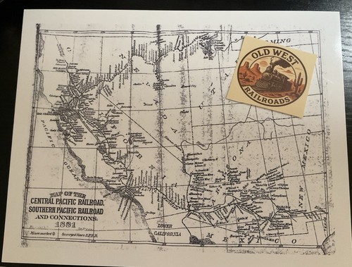 Central pacific railroad - pacific,
