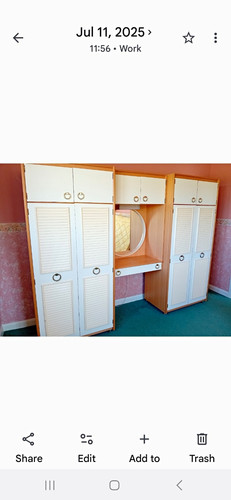 3pc bedroom set wardrobes - bedroom, 2