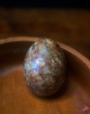 Brown Polished Stone Egg 6cm