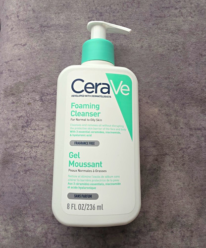 Cerave foaming cleanser gel - cerave,