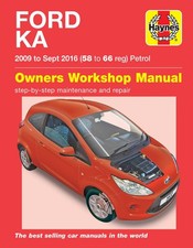 Ford Ka (2009-2016) Haynes Repair Manual