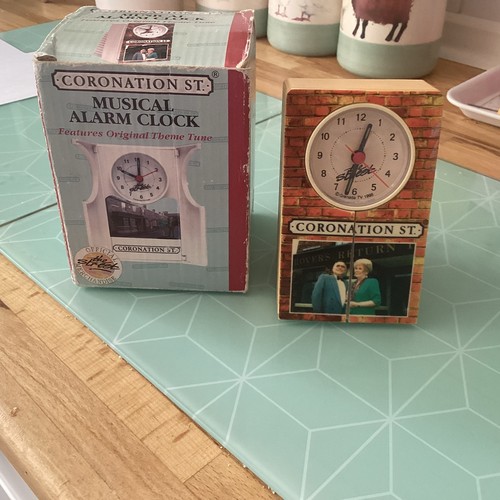 Coronation street alarm clock - alarm,