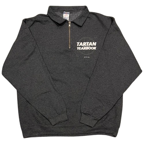 Jerzees grey quarter zip - jerzees, quarter-zip