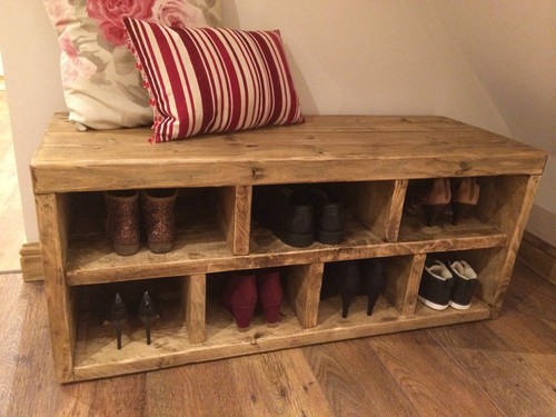Handmade solid reclaimed hall - handmade,