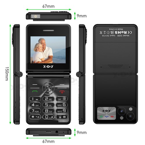 Ablack flip gsm basic - flip,