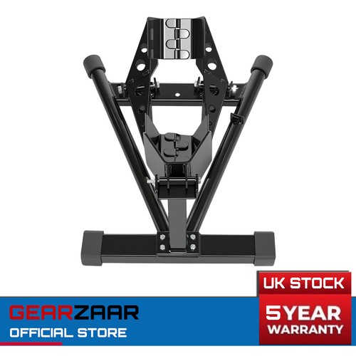 Motorcycle front wheel chock - front,