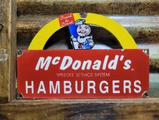 VINTAGE MCDONALDS PORCELAIN