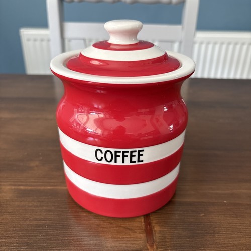 Green cornishware red - g,