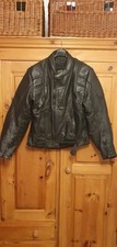 J & S Black Leather Motorcycle