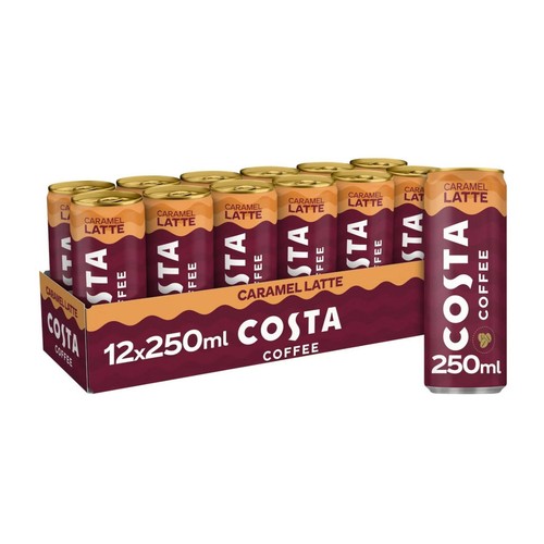 12x costa coffee - costa, caramel