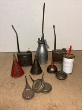 Job lot vintage oil - job, cans